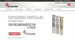 Desktop Screenshot of herramientascleveland.com.mx