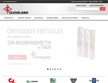Tablet Screenshot of herramientascleveland.com.mx